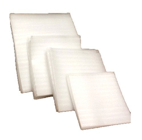 UBOXES 7""x11-7/8"" Foam Pouches for Glasses (25 Pack) Protect Dishes - Image 2